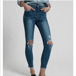 One Teaspoon High Waist Freebird II